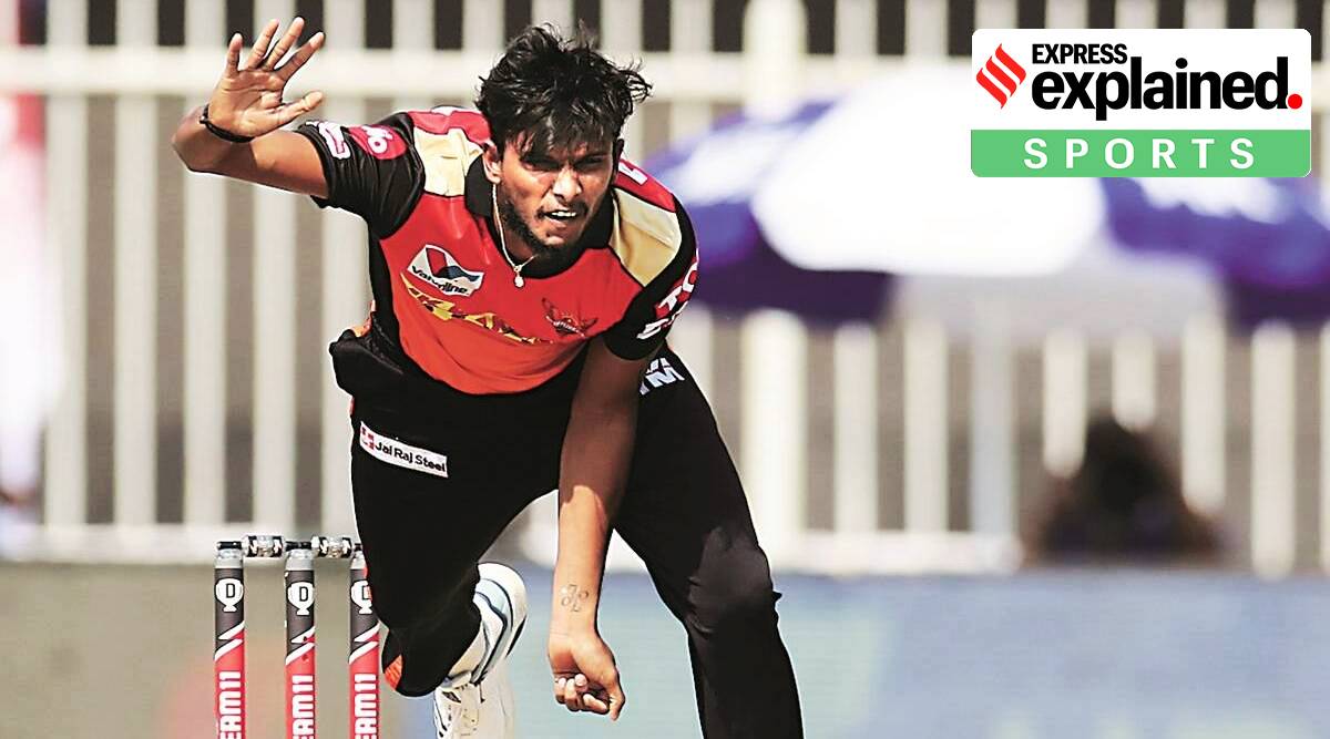 Thangarasu Natarajan, IPL 2020, EBC IPL 2020, AB de Villiers, RCB’s IPL dreams, Natarajan’s yorker, Virat Kohli, explained sports, express explained