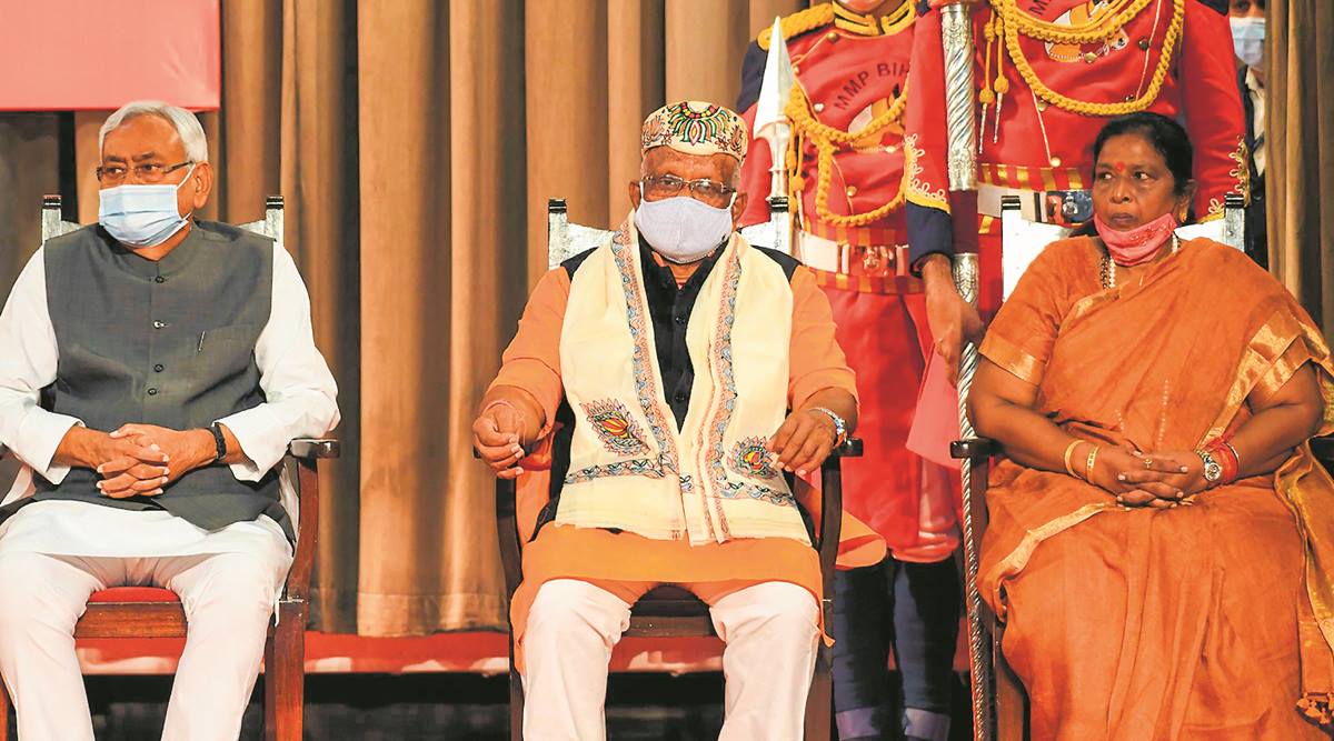 Nitish sworn in, BJP picks two Dy CMs in NDA social balancing