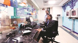 Pride metro station Noida, Noida transgender metro station, Pride Station Noida, Noida metro, Noida Metro transgender staff station