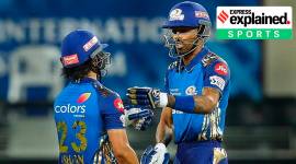 ipl mumbai indians, hardik pandya mumbai indians, ipl season mi vs delhi capitals, kieron pollard, pollard hardik pandya
