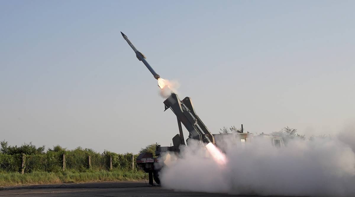 india missiles, Quick Reaction Surface-to-Air Missile (QRSAM), test firing missiles,