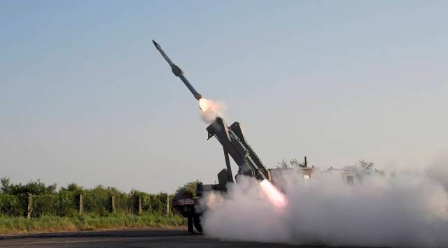 india missiles, Quick Reaction Surface-to-Air Missile (QRSAM), test firing missiles,