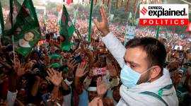 tejashwi yadav, tejwashwi yadav rjd cm candidate, tejashwi profile, bihar elections 2020, bihar assembly elections 2020, indian express