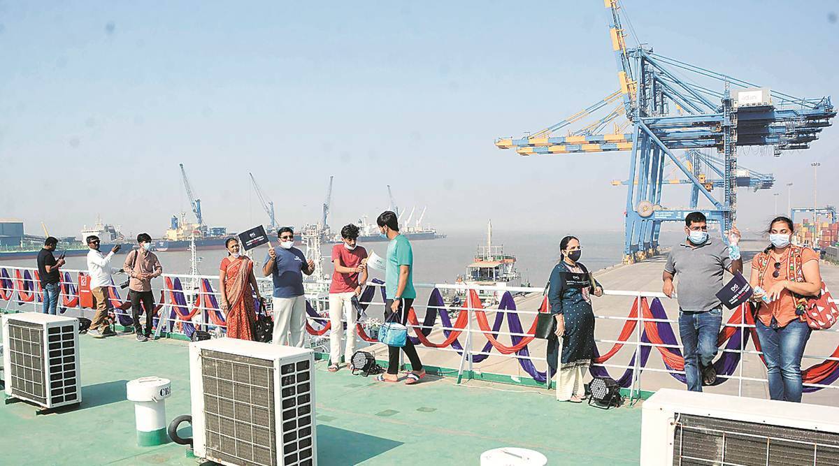 Gujarat RoPax ferry, RoPax Technical snag fixed, AHmedabad news, Gujarat news, Indian express news