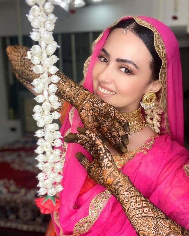 Sana Khan marriage photos