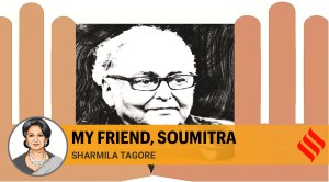 My friend, Soumitra Chatterjee