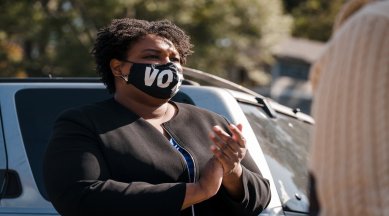 Stacey Abrams, Joe Biden, Georgia, US Election 2020