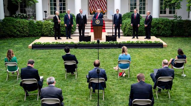 Donald Trump, WHO, Trump WHO, US coronavirus, US covid cases, Joe Biden, WHO chief, world news, Indian express