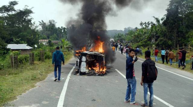 Tripura news, Strike against Bru resettlement, tripura Bru resettlement, India news, Indian express