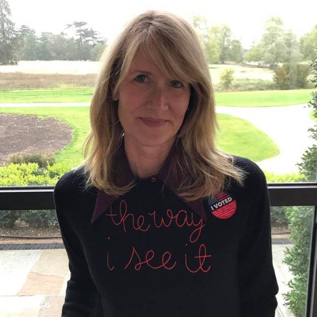 laura dern voted