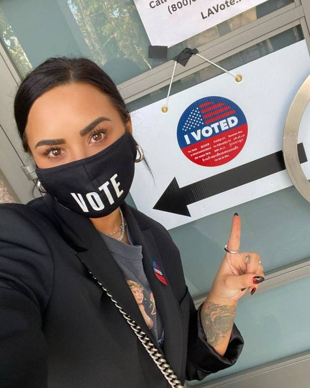 demi lovato voted