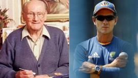 Sir Don Bradman, Justin Langer