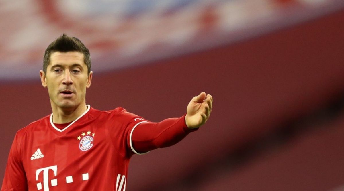 Bayern's Robert Lewandowski