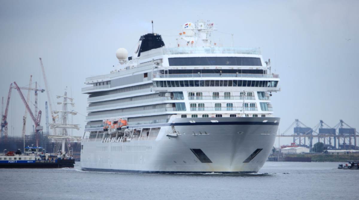 huge new cruise ship enters testing