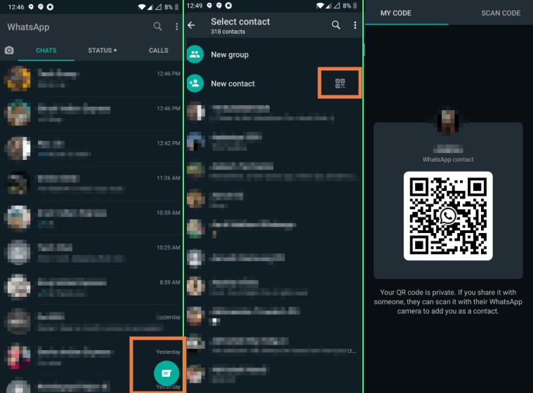 Your whatsapp code