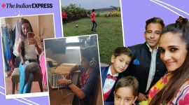 Tara Sharma, tara sharma fitness, indianexpress.com, indianexpress, pandemic and physical activity, children and physical activity, tara sharma saluja, how to keep kids active in lockdown, yearender 2020, yearender 2020 lookback,