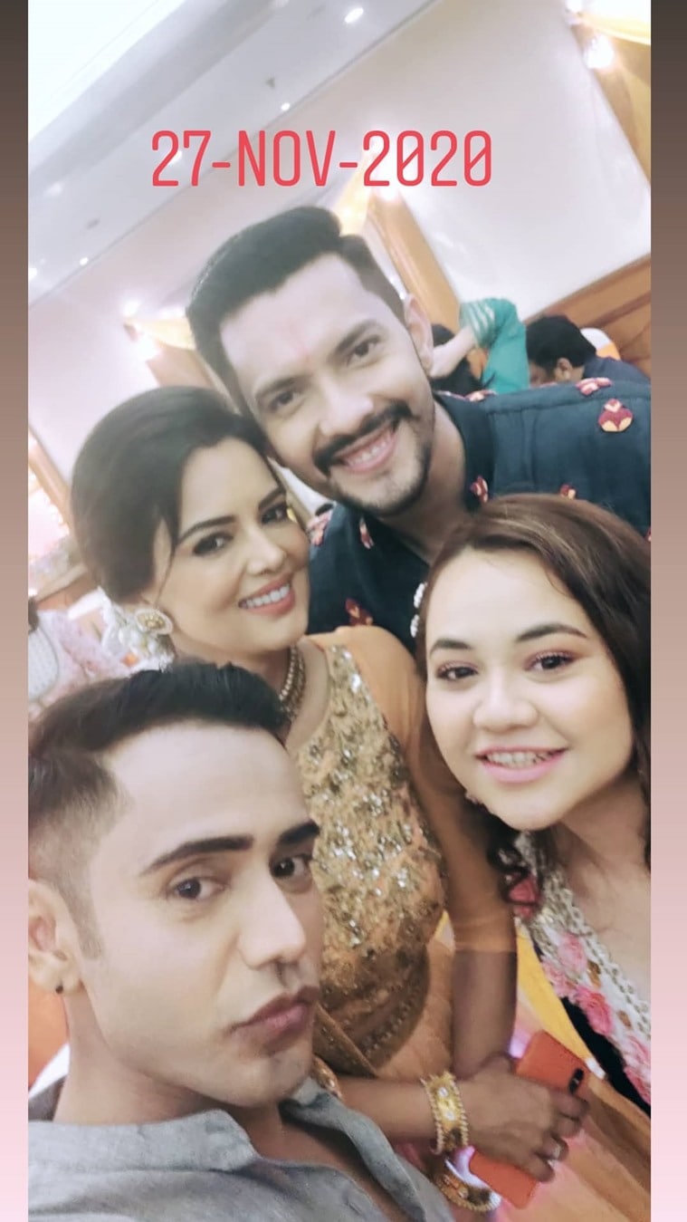 aditya narayan shweta aggarwal friend