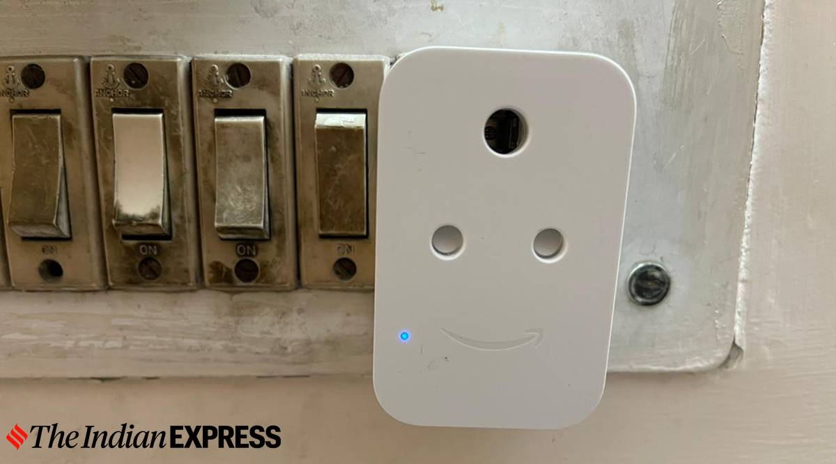 Amazon Smart Plug costs Rs 1,999 a piece (Express Photo: Nandagopal Rajan)