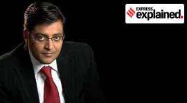 Arnab Goswami, Arnab Goswami arrested, Arnab Goswami arrested today, why Arnab Goswami arrested, Republic tv live Arnab Goswami arrested, Arnab Goswami detained, mumbai police arrest Arnab Goswami, mumbai cid arrest Arnab Goswami, indian express, express explained, explained news