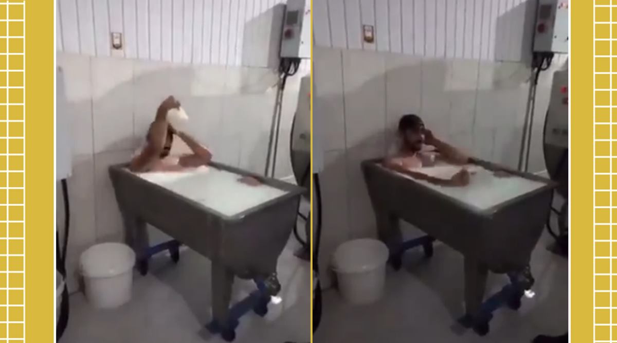 کارگر ویدیوی ویروسی میلکت تیکتوک را حمام می کند ، ویدیو ویروسی تیکتوک ترکیه ، ترکیه