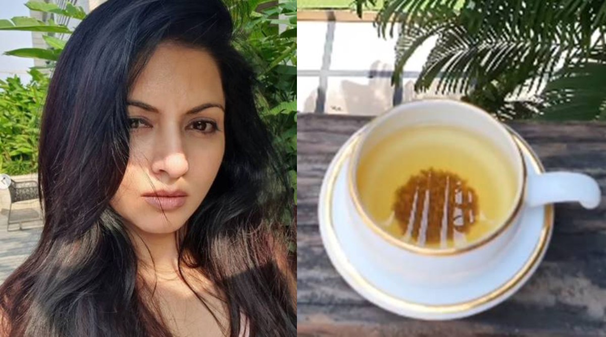 Bhagyashree shares easy home remedy to decongest lungs ...