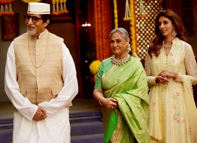 amitabh, jaya and shweta bachchan