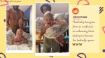 father butterfly viral video, kid butterfly video, baby butterfly trending viral video
