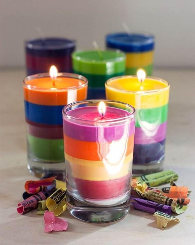 5 steps to create DIY crayons candles with kids at home Parenting News The Indian Express