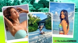 katrina kaif, sophie choudhry, sonakshi sinha, varun dhawan, maldives, indian express, indian express news