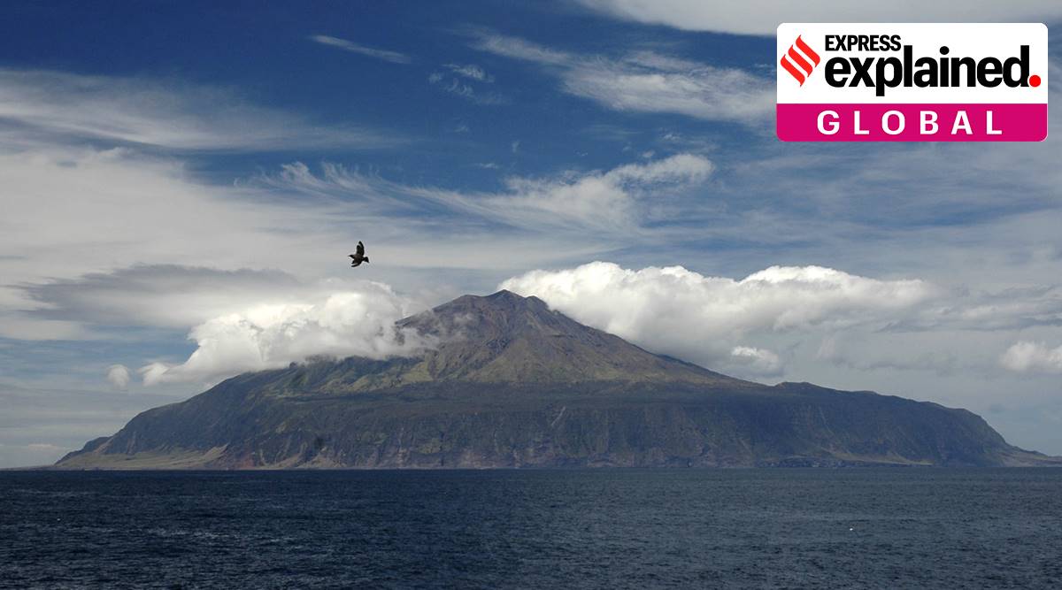 Tristan da Cunha, an island with 245 permanent residents, has created a marine protection zone to safeguard wildlife in an area of the South Atlantic three times the size of the United Kingdom. (Sue Scott/Pew Charitable Trust via AP)