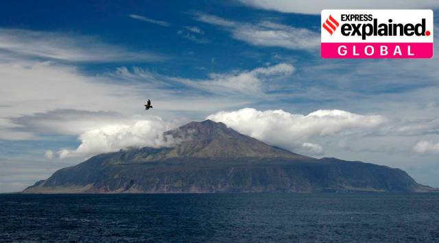 Tristan da Cunha, an island with 245 permanent residents, has created a marine protection zone to safeguard wildlife in an area of the South Atlantic three times the size of the United Kingdom. (Sue Scott/Pew Charitable Trust via AP)