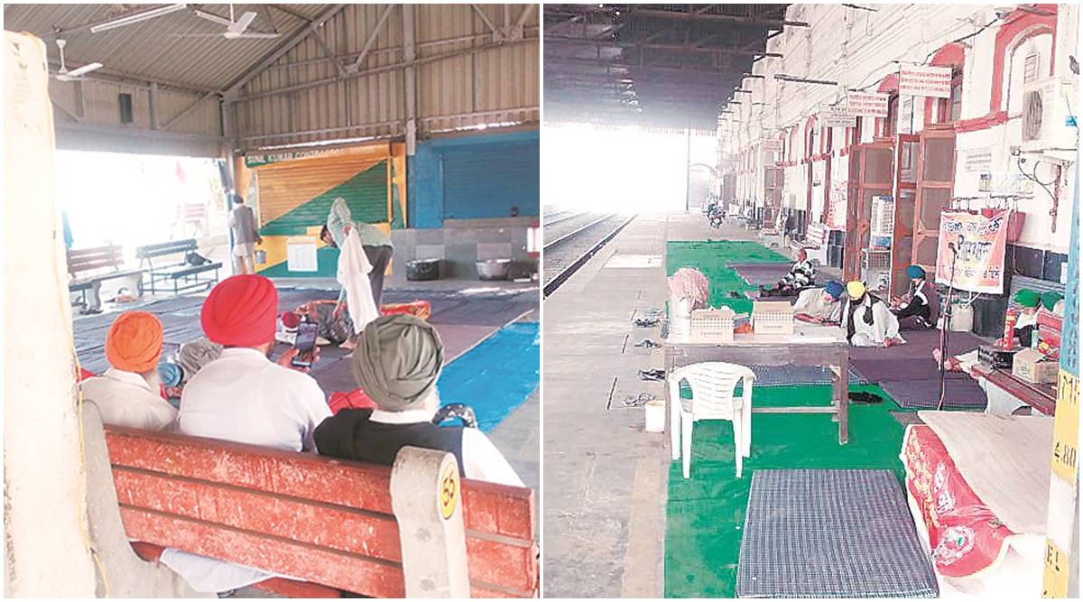 Farmers protests, Punjab farmers protest today, Farmers chakka jam in Ounjab, Punjab news, Farm bills protests, Sad support chakka jam, Indian express