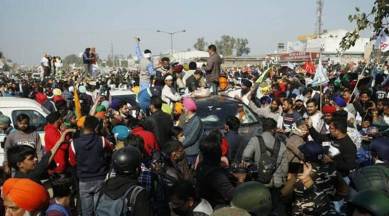farmers protest, delhi farmers protest, farmers protest gurgaon, Gurgaon news, indian express