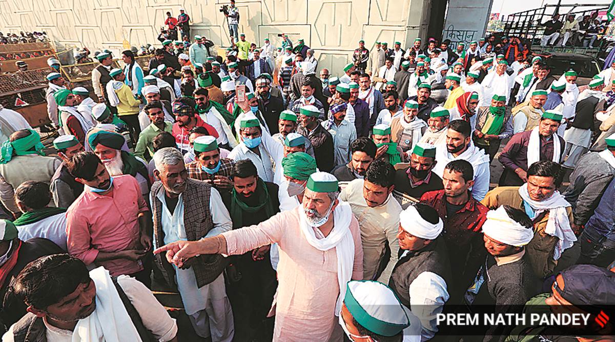Under Ghazipur flyover, farmers recollect 2018 protest: ‘Met with todphod, lathis’