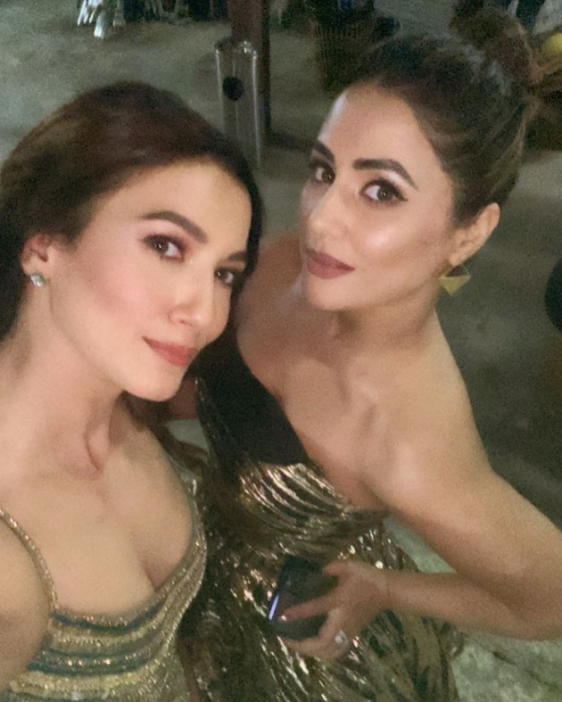 gauahar khan, hina khan