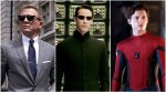 hollywood movies 2021, 2021 hollywood movies, no time to die, matrix 4, spider man 3