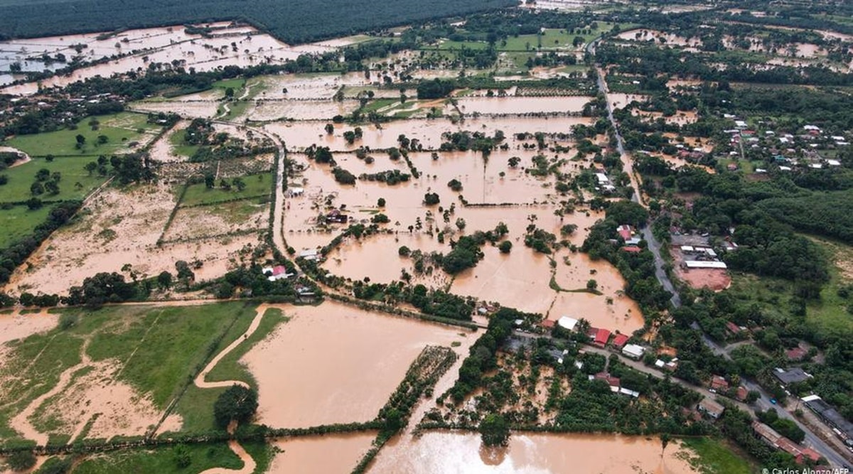 Hurricane Eta, Hurricane Eta death toll, Hurricane Eta destruction, Hurricane Eta destruction America, Hurricane Eta path, World news, Indian Express