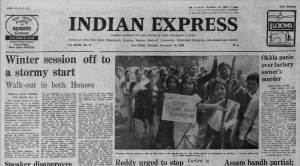 Forty Years Ago, November 18, 1980: Stormy session