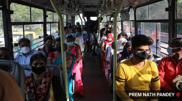 delhi air pollution, delhi air quality, delhi aqi, delhi interstate buses, dtc buses, isbt, delhi buses pollution, delhi city news