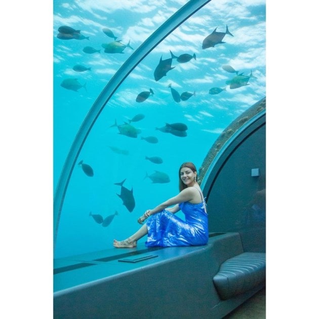 kajal aggarwal maldives