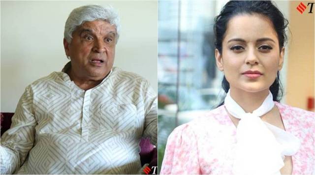 Javed Akhtar and Kangana Ranaut.