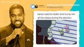 kanye west, kanye west conceded, kanye west 2024, kanye west us elections 2020, kanye west vote memes, kanye west welp tweet, viral news, us presidential election, indian express