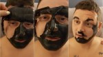 man lose eyebrows face mask, charcoal mask eyebrows lost, dad left without eyebrows black mask, face mask gone wrong, funny facemask fail videos, indian express