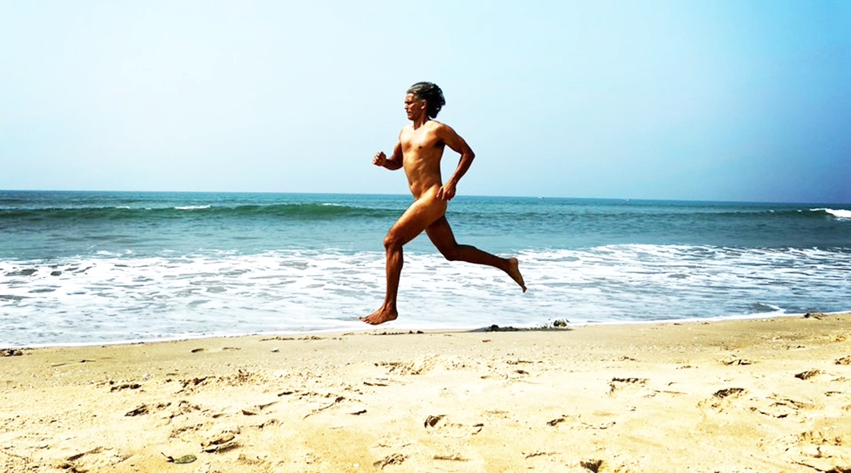Naked beach wife Here S How Milind Soman Is Celebrating His 55th Birthday See Picture Entertainment News The Indian Express