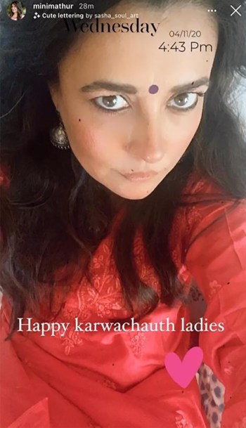 350px x 609px - From Kajal Aggarwal to Raveena Tandon: Here's how celebs are celebrating  Karwa Chauth | Lifestyle Gallery News,The Indian Express