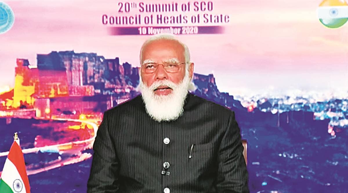 शी, खान देख रहे हैं, मोदी कहते हैं कि एससीओ सदस्यों को संप्रभुता का सम्मान करना चाहिए