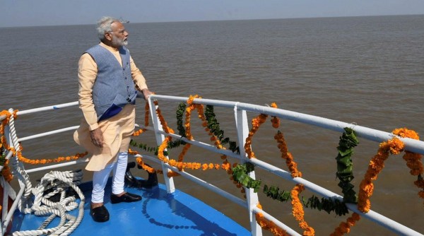 Gujarat ro-pax ferry service, Gujarat ferry service, Ghogha-Dahej ferry, Ghogha-Hazira RoPax ferry service, Indian Express