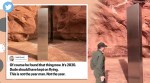Utah, Metal monolith Utah, Utah metal monolith viral, twitter reactions,