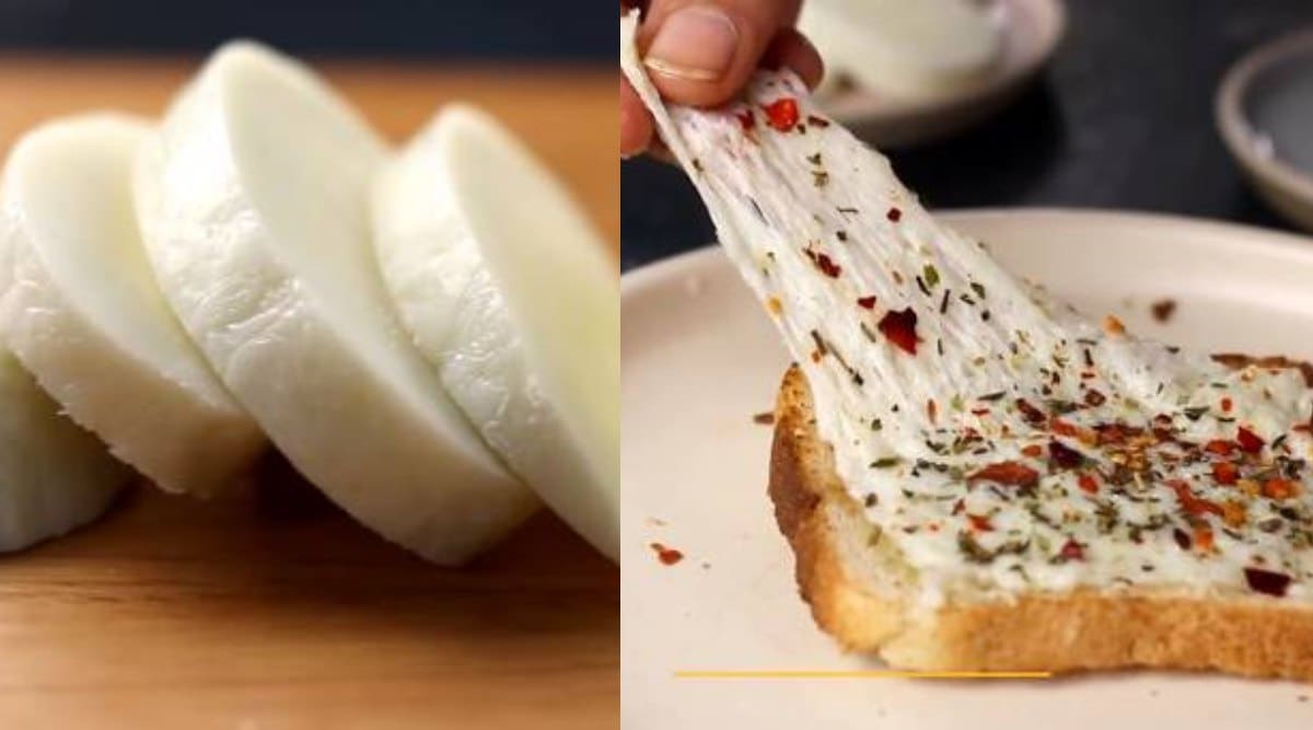 Make mozzarella cheese at home with just two simple ingredients