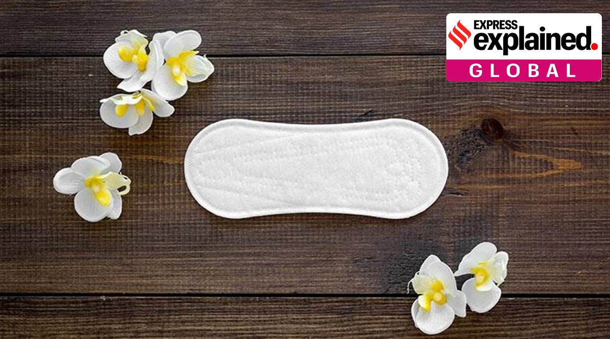 What is Scotland's landmark legislation making sanitary products free?